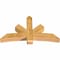 Ekena Millwork Alberta Rough Sawn Timber Gable Bracket, Western Red Cedar, 60"W x 35"H x 6"D x 6"F, 14/12 Pitch GBW060X35X0606ALB00RWR - alternate 5
